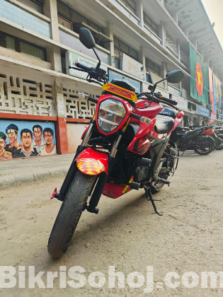 Suzuki gixxer Fi ABS Red 2023 Model